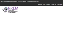Tablet Screenshot of premsystem.com